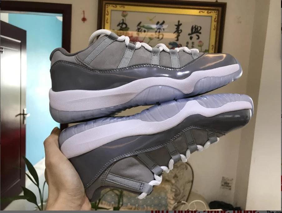 Air Jordan 11 Low Cool Grey Shoes Sneakers by Air Jordan