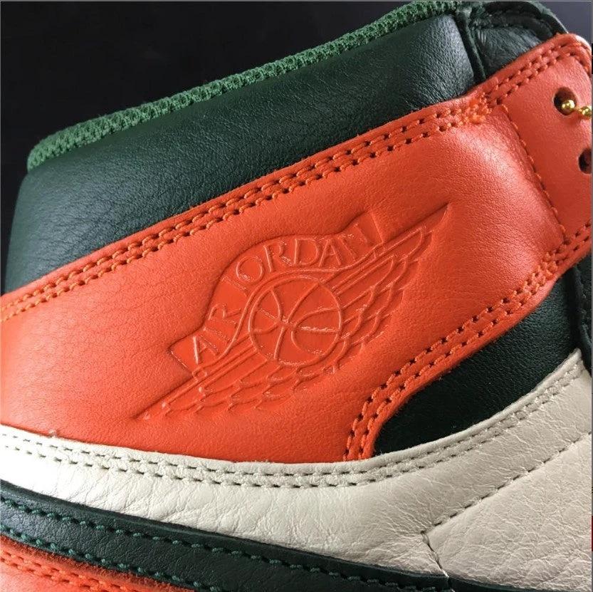 Air Jordan 1 Retro High SoleFly Art Basel Sail Shoes Sneakers by Air Jordan