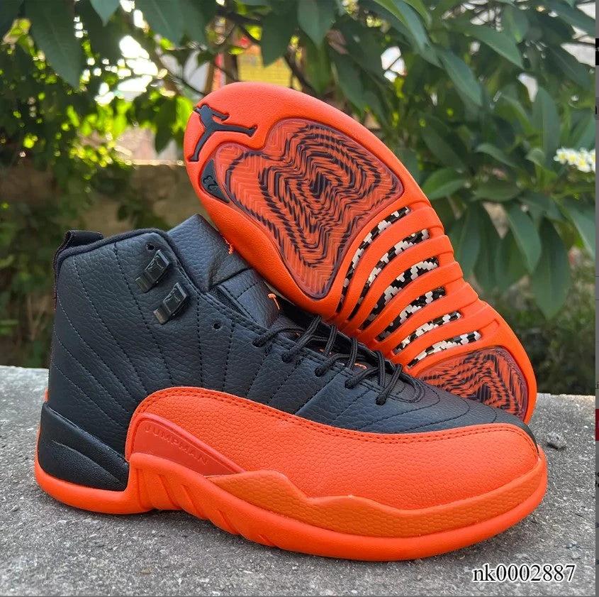 Air Jordan 12 Brilliant Orange Shoes Sneakers by Air Jordan