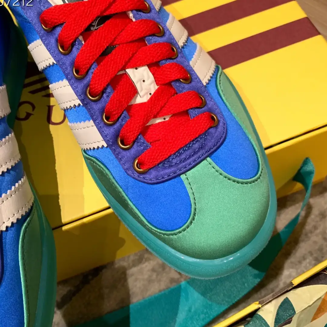 GG x AD Gazelle ‘Light Blue Silk’ Shoes Sneakers by Air Jordan
