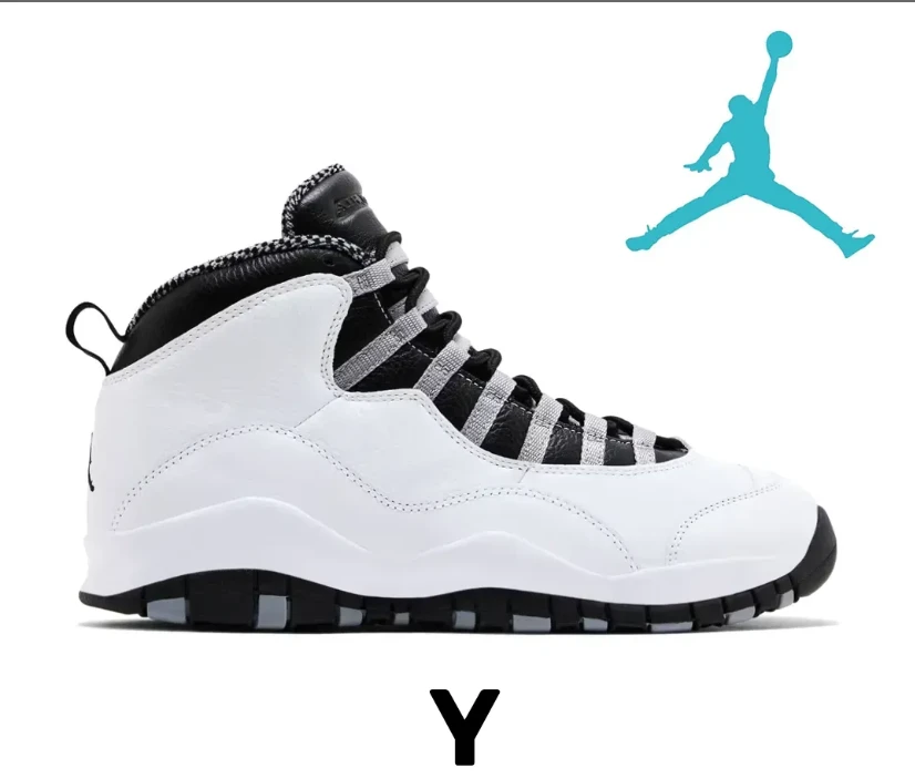 Air Jordan 10 Retro Steel Shoes Sneakers by Air Jordan