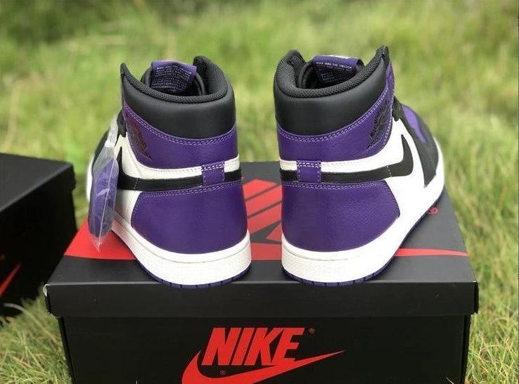 Air Jordan 1 Retro High Court Purple Shoes Sneakers by Air Jordan