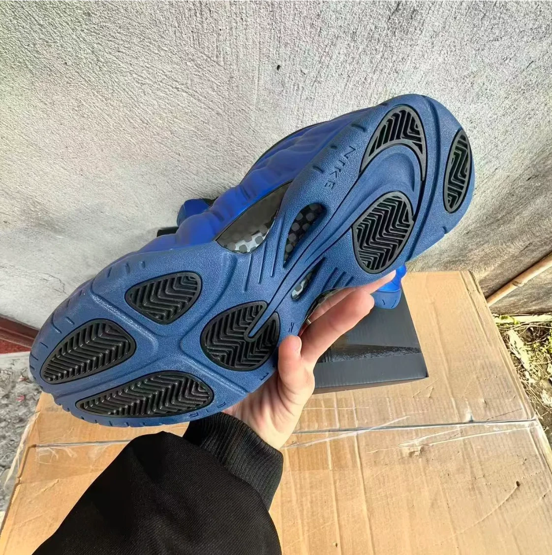 Air Foamposite Pro Hyper Cobalt Shoes Sneakers by Air Jordan