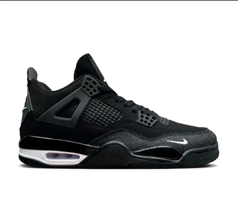 Nigel Sylvester x Air Jordan 4 Black By Black Shoes Sneakers by Air Jordan