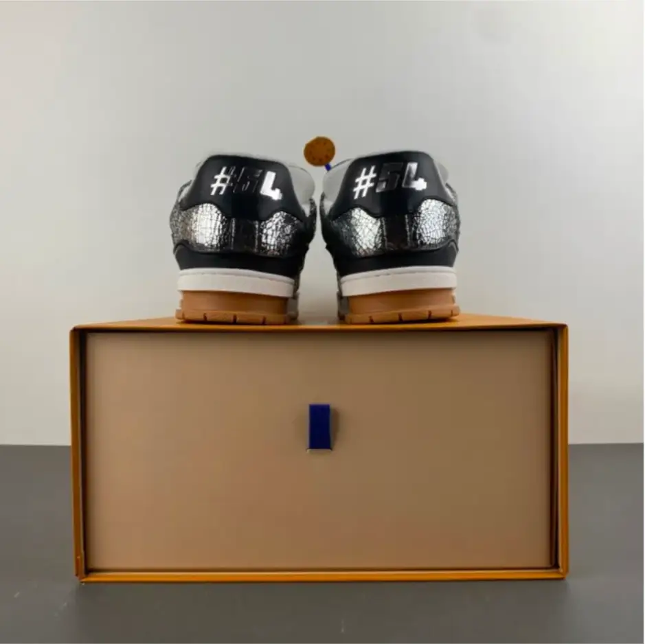 LV Trainer 54 Black Shoes Sneakers – nk0004883 by Air Jordan