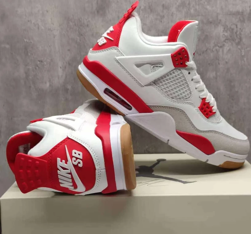 Air Jordan 4 SB Varsity Red Shoes Sneakers by Air Jordan
