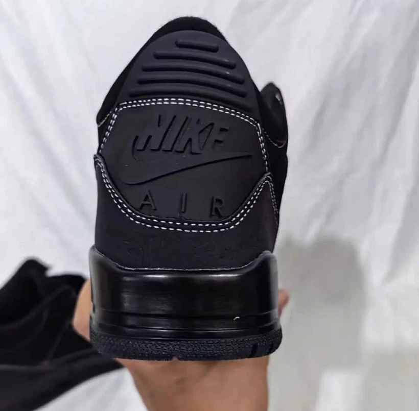Travis Scott x AJ 3 Black Cat Shoes Sneakers by Air Jordan