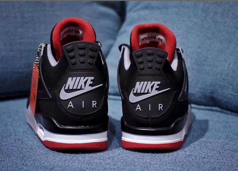 Air Jordan 4 Retro Bred (2019) Shoes Sneakers by Air Jordan