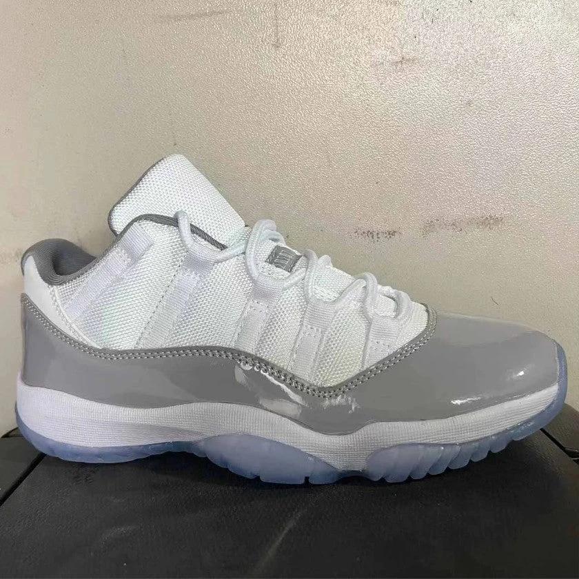 Air Jordan 11 Low Cement Grey Shoes Sneakers by Air Jordan