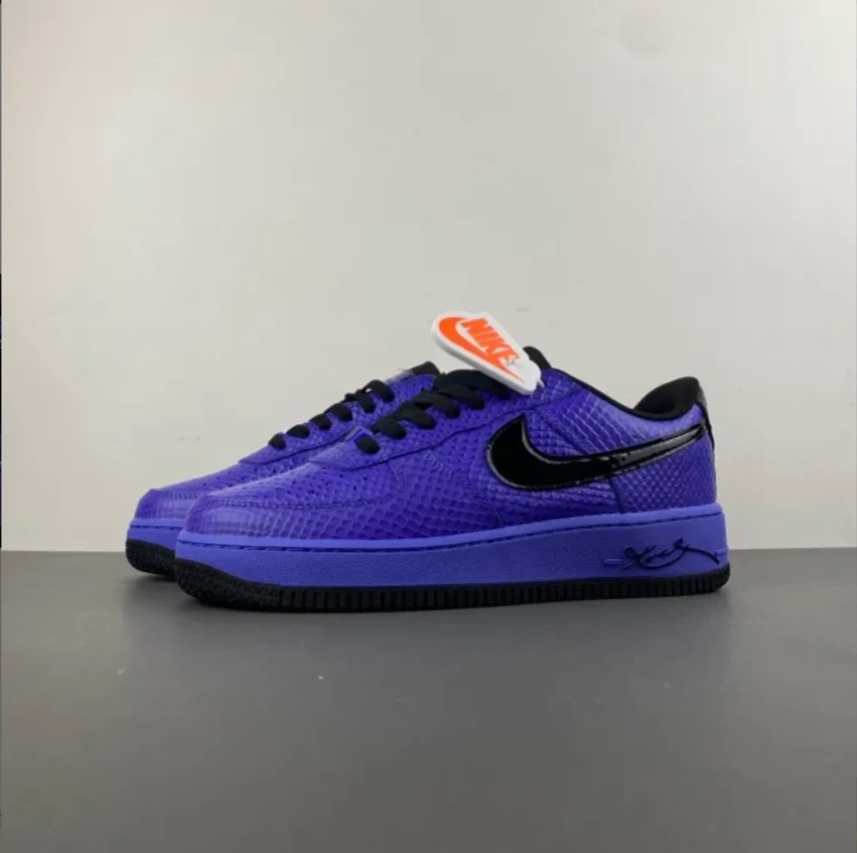 Kobe Bryant x FC Barca x Air Force 1 Low Protro Persian Violet Shoes Sneaker by Air Jordan