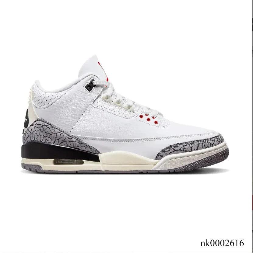 Air Jordan 3 Retro White Cement Reimagined Shoes Sneakers by Air Jordan
