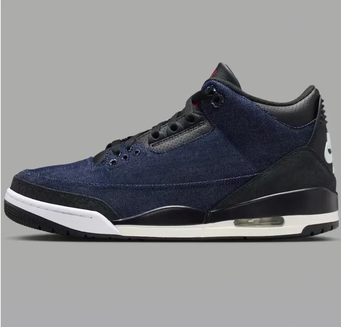 Levi’s x Air Jordan 3 Indigo Shoes Sneakers by Air Jordan