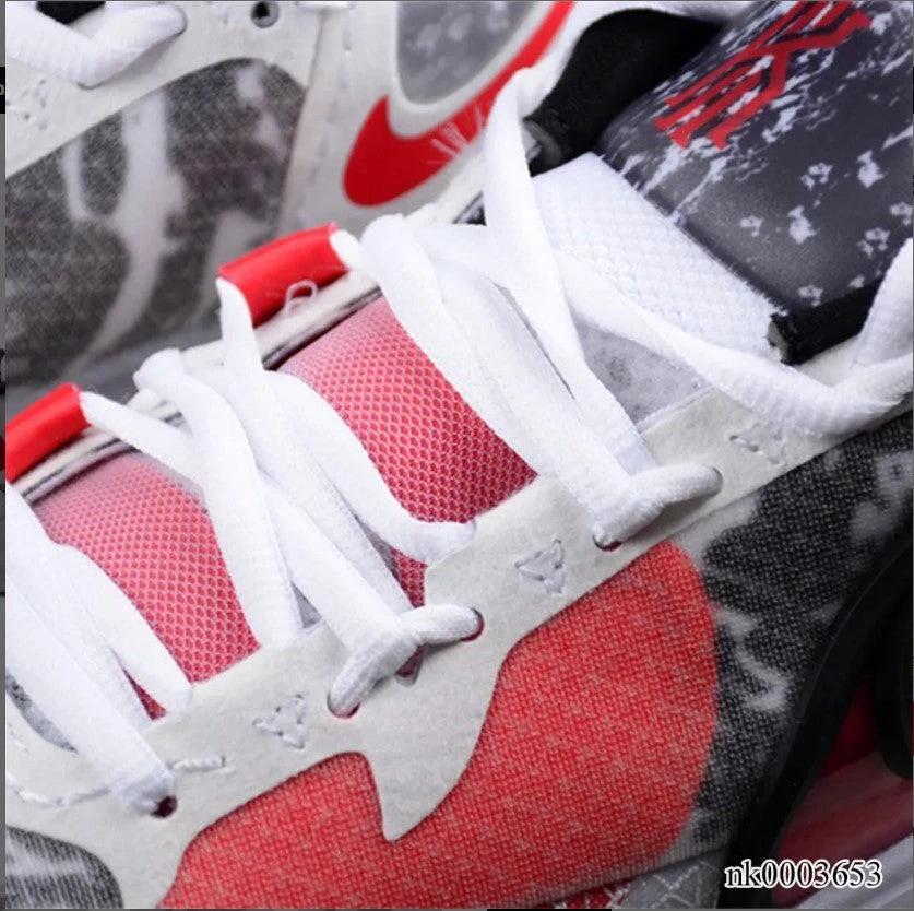 Kyrie 8 White University Red Shoes Sneakers by Air Jordan