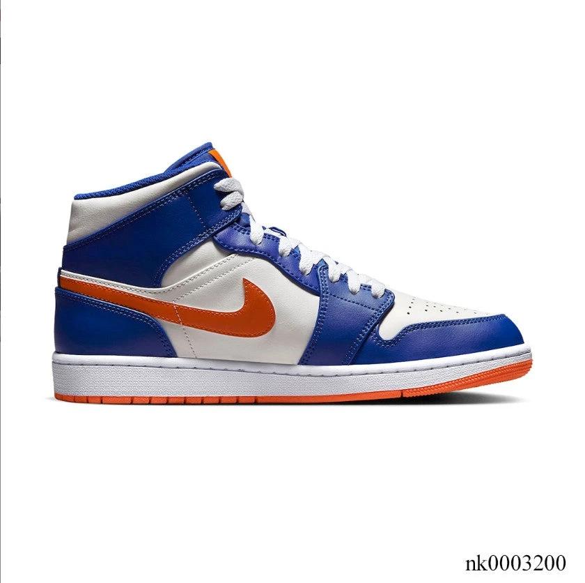 Air Jordan 1 Mid Knicks Shoes Sneakers by Air Jordan