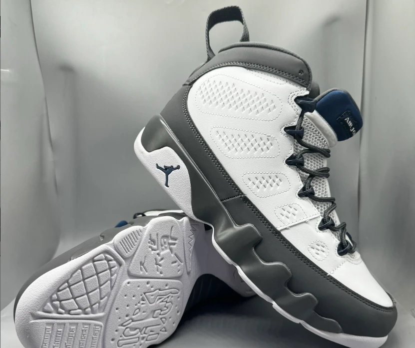 Air Jordan 9 Flint Grey Shoes Sneakers by Air Jordan