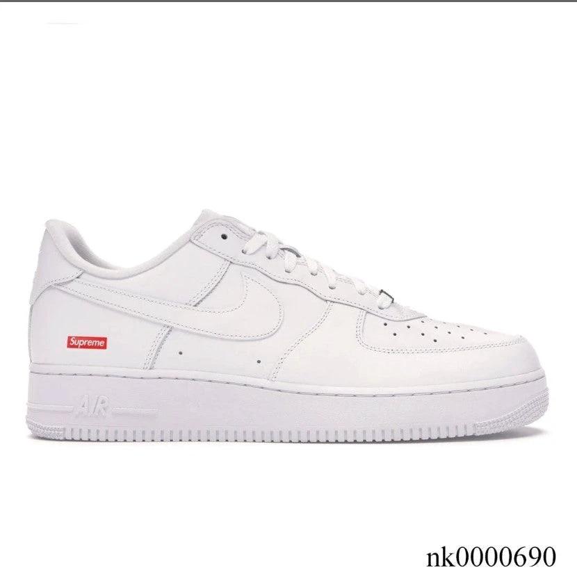 Air Force 1 Low Supreme White Shoes Sneakers by Air Jordan