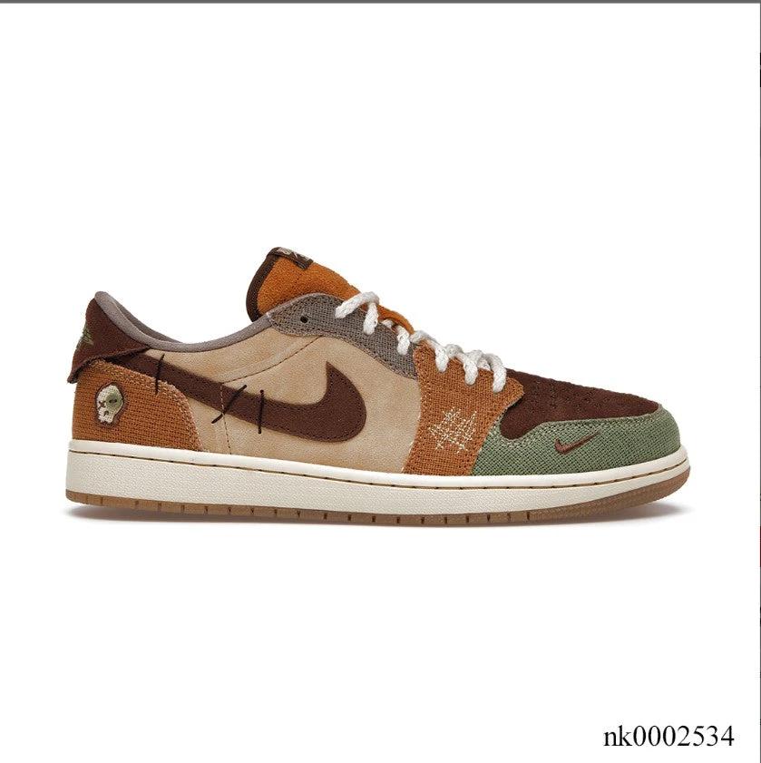 Zion Williamson x Air Jordan 1 Low OG Voodoo Shoes Sneakers by Air Jordan