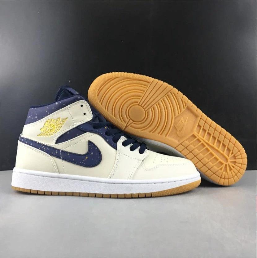 Air Jordan 1 Retro Mid Jeter Shoes Sneakers by Air Jordan