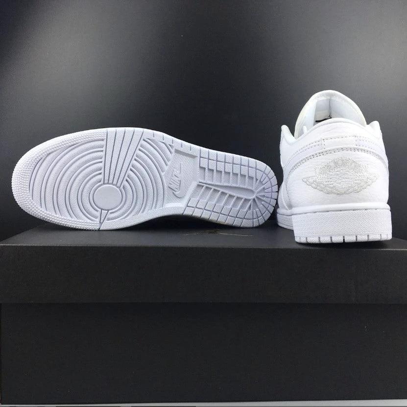 Air Jordan 1 Low Triple White (2019) Shoes Sneakers by Air Jordan