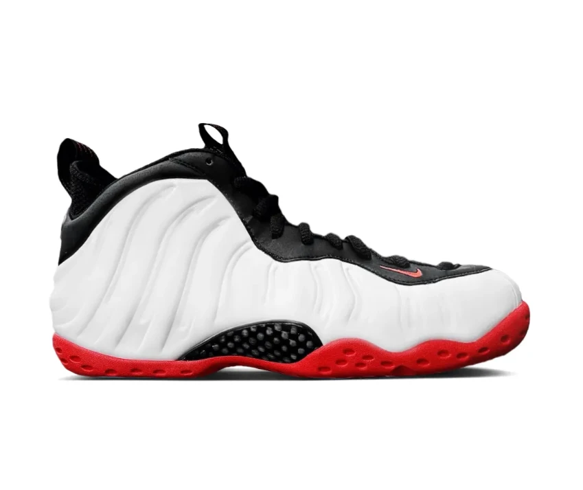Air Foamposite One Red White Black Shoes Sneakers – nk0004546 by Air Jordan