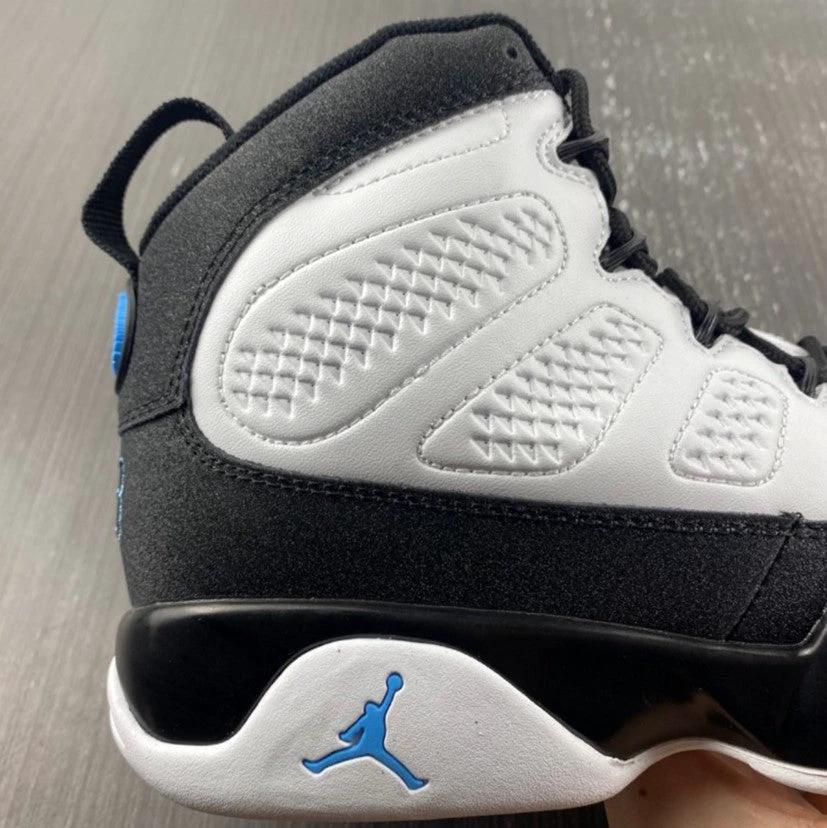 Air Jordan 9 Black University Blue Shoes Sneakers by Air Jordan