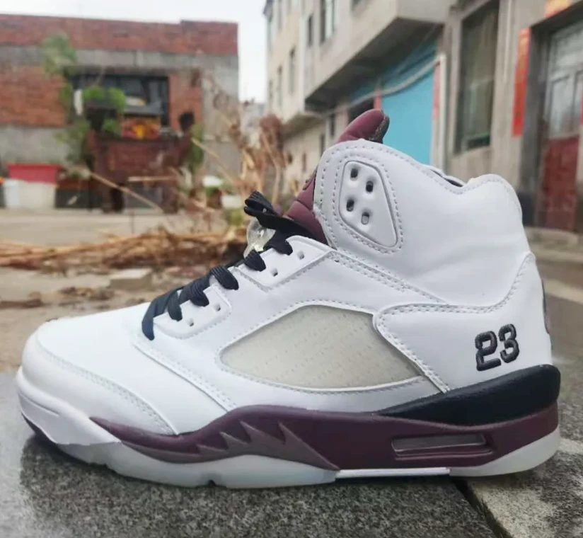 A Ma Maniere x Air Jordan 5 Violet Ore Shoes Sneakers by Air Jordan