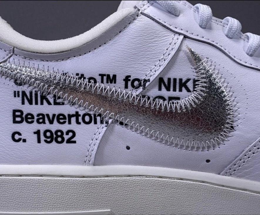 Air Jordan 1 Low Virgil Abloh OFF-WHITE (AF100) Shoes Sneakers by Air Jordan