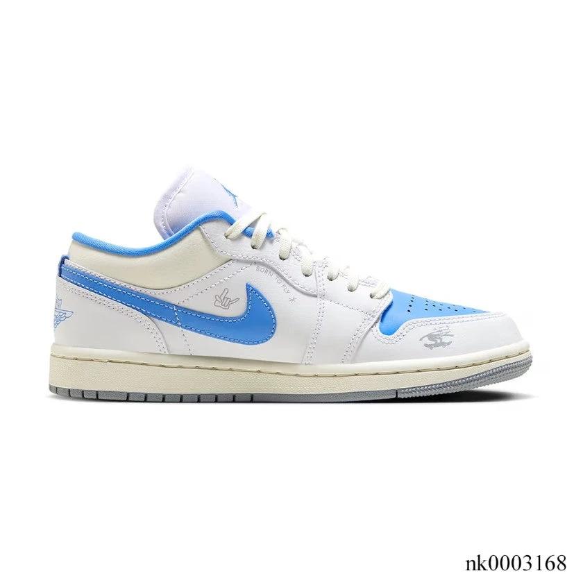 Air Jordan 1 Low Born To Fly Shoes Sneakers by Air Jordan