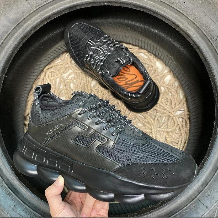 Chain Reaction Full Black Shoes Sneakers 2 by Air Jordan