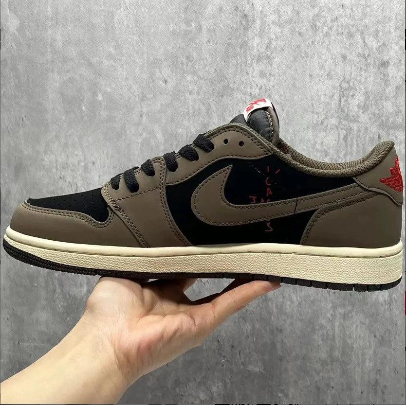 Travis Scott x Air Jordan 1 Low OG Dark Mocha Shoes Sneakers by Air Jordan