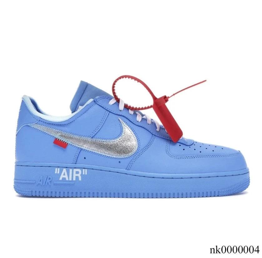 Air Force 1 Low Off-White MCA University Blue Shoes Sneakers by Air Jordan