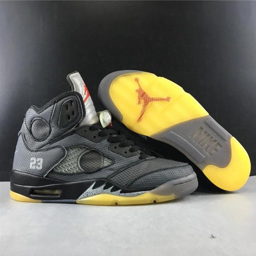 Air Jordan 5 Retro OW Black Shoes Sneakers by Air Jordan