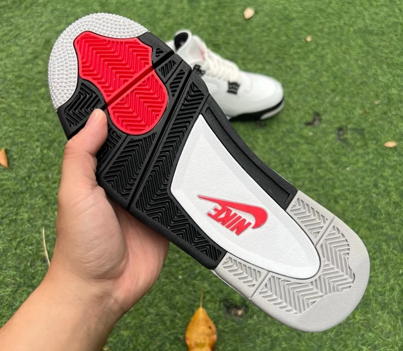 Air Jordan 4 White Cement 2025 Shoes Sneakers by Air Jordan