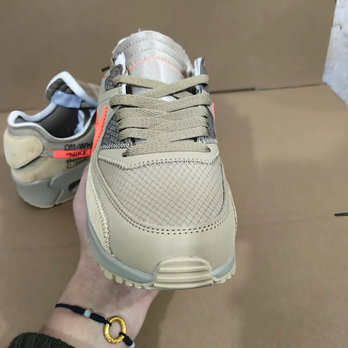 OW x Airforce Max 90 ‘Desert Ore’ Shoes Sneakers by Air Jordan