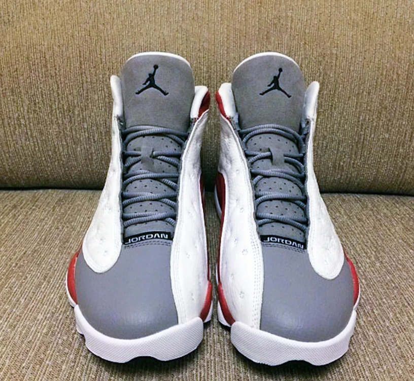 Air Jordan 13 Retro Grey Toe Shoes Sneakers by Air Jordan