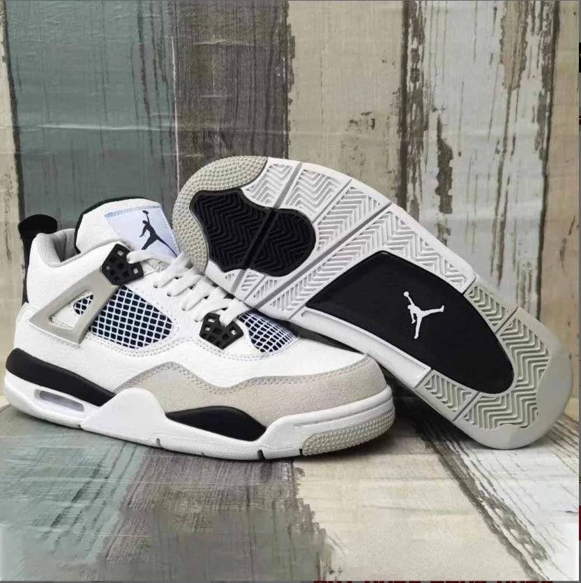 Air Jordan 4 Military Black Shoes Sneakers by Air Jordan