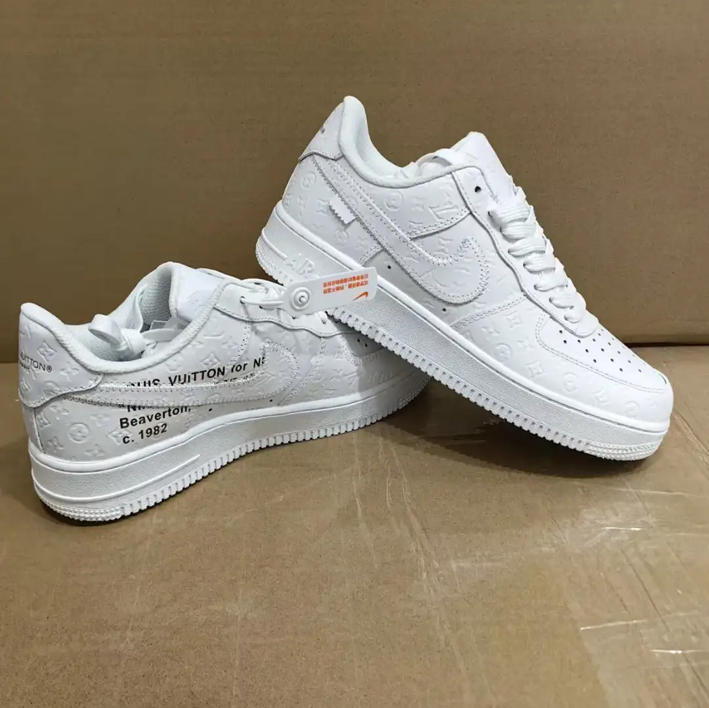 LV x Air Force 1 Low By Virgil Abloh Shoes Sneakers by Air Jordan