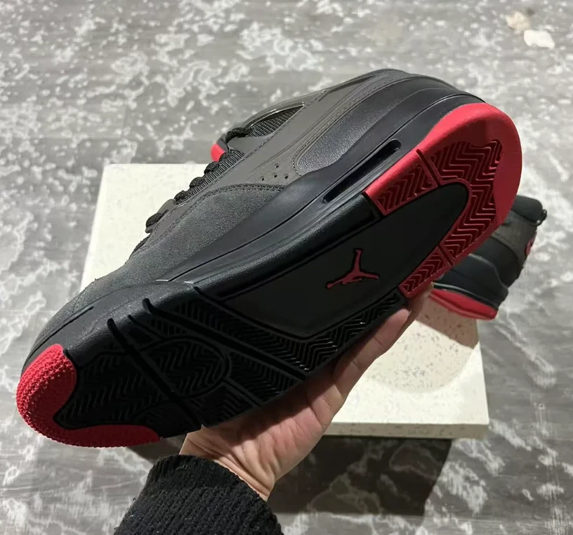 Air Jordan 4 RM Bred Shoes Sneakers by Air Jordan