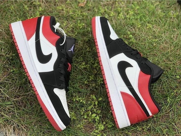 Air Jordan 1 Low Black Toe Shoes Sneakers by Air Jordan