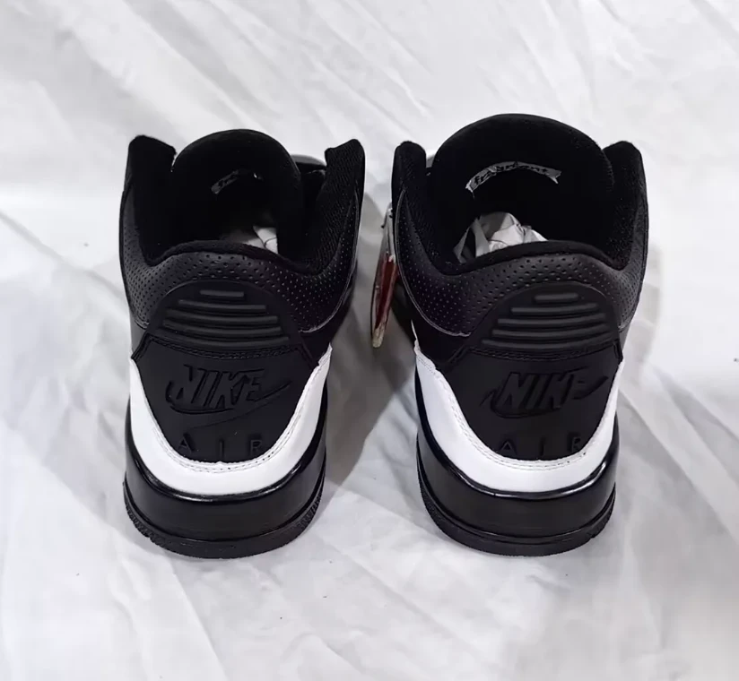 Fragment x AJ 3 Black White Sample Shoes Sneakers by Air Jordan