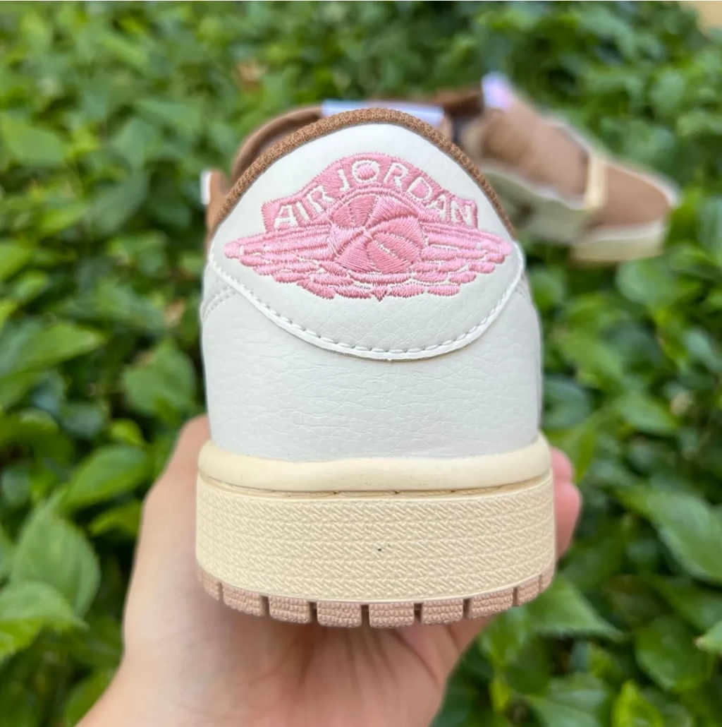 Travis Scott x Air Jordan 1 Low OG Brown Shy Shoes Sneakers by Air Jordan