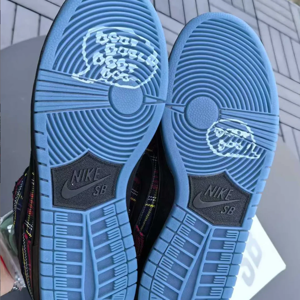 Nardwuar x Dunk Low SB Pro Tartan Shoes Sneakers by Air Jordan