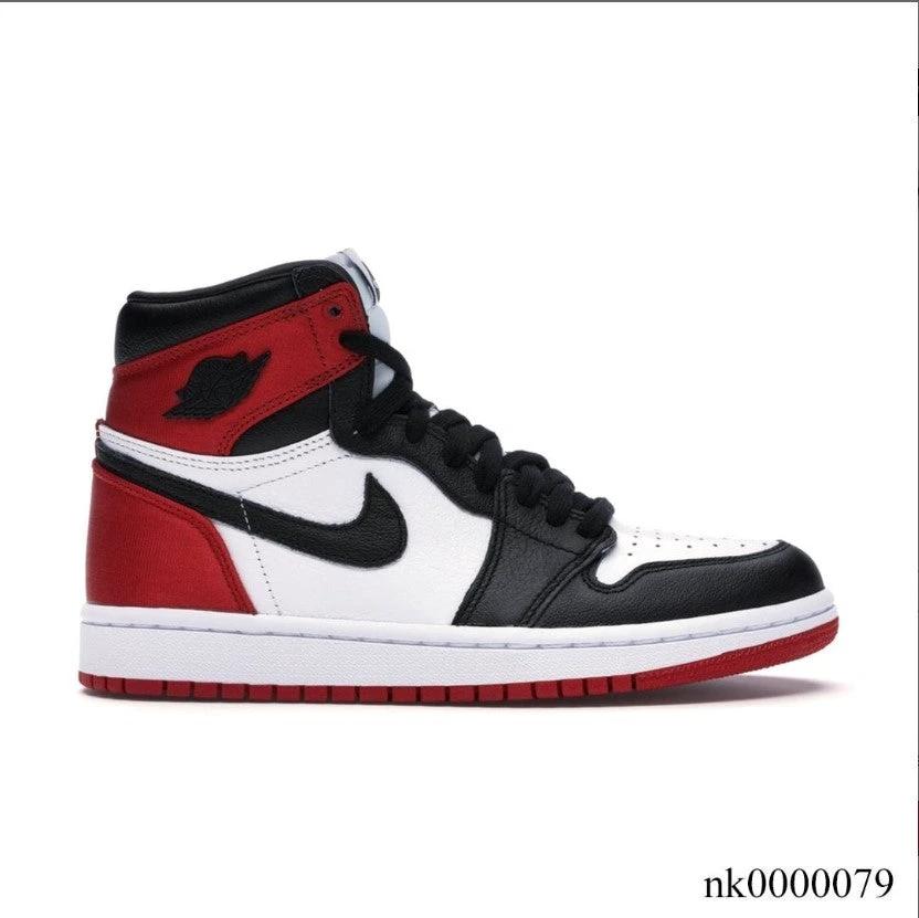 Air Jordan 1 Retro High Satin Black Toe Shoes Sneakers by Air Jordan