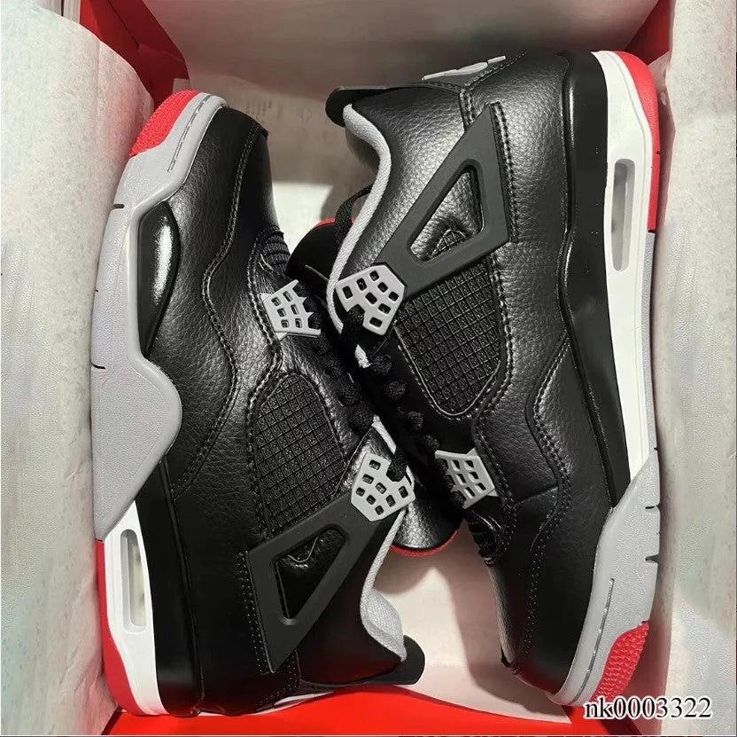Air Jordan 4 Bred Reimagined Shoes Sneakers by Air Jordan