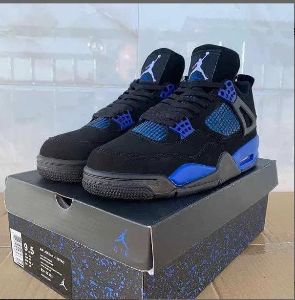 Air Jordan 4 Retro Game Royal Shoes Sneakers by Air Jordan