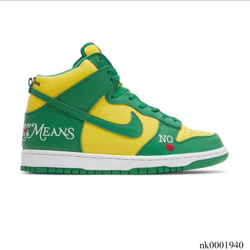 SB Dunk High Supreme By Any Means Brazil Shoes Sneakers by Air Jordan