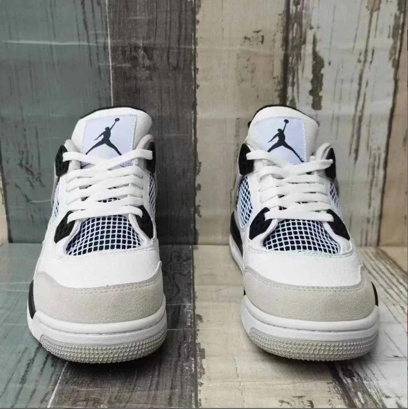 Air Jordan 4 Military Black Shoes Sneakers by Air Jordan