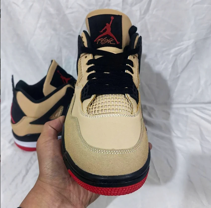 Air Jordan 4 Pizza Shoes Sneakers by Air Jordan