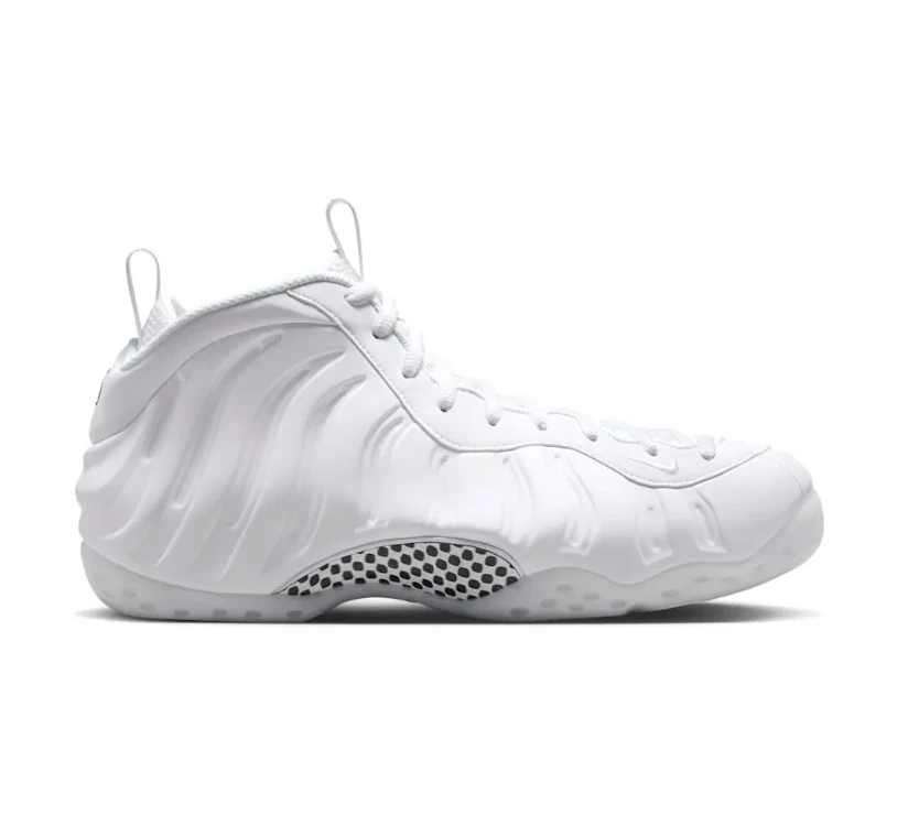 Air Foamposite One Triple White Shoes Sneakers by Air Jordan