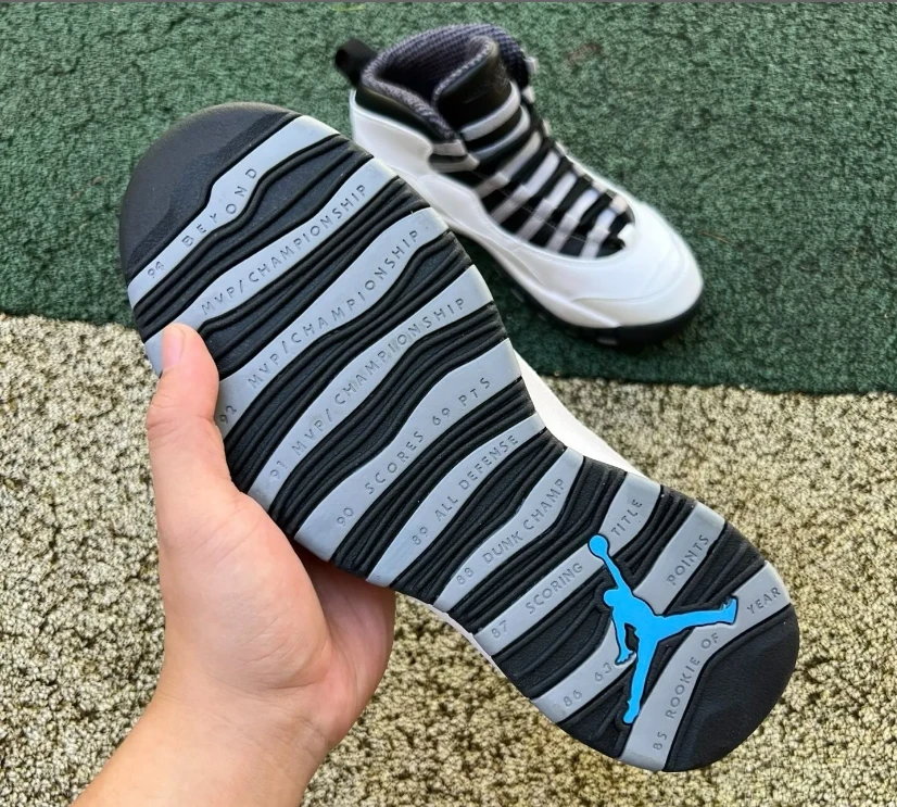 Air Jordan 10 Retro Steel Shoes Sneakers by Air Jordan